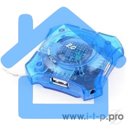 Контроллер GEMBIRD HUB USB2.0 4-port UHB-C224