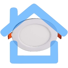 Светильник светодиодный ультратонкий встраив. PPL-R 6Вт 6500К IP40 WH d120мм круглый Jazzway 5008489A Светильник светодиодный ультратонкий встраив. PPL-R 6Вт 6500К IP40 WH d120мм круглый Jazzway 5008489A