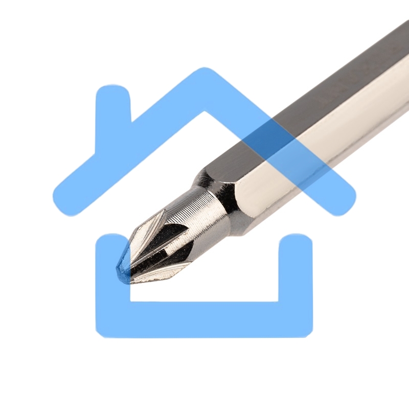 Бита PZ 1x50 мм для шуруповерта сталь S2 5 шт. (лента) Kranz