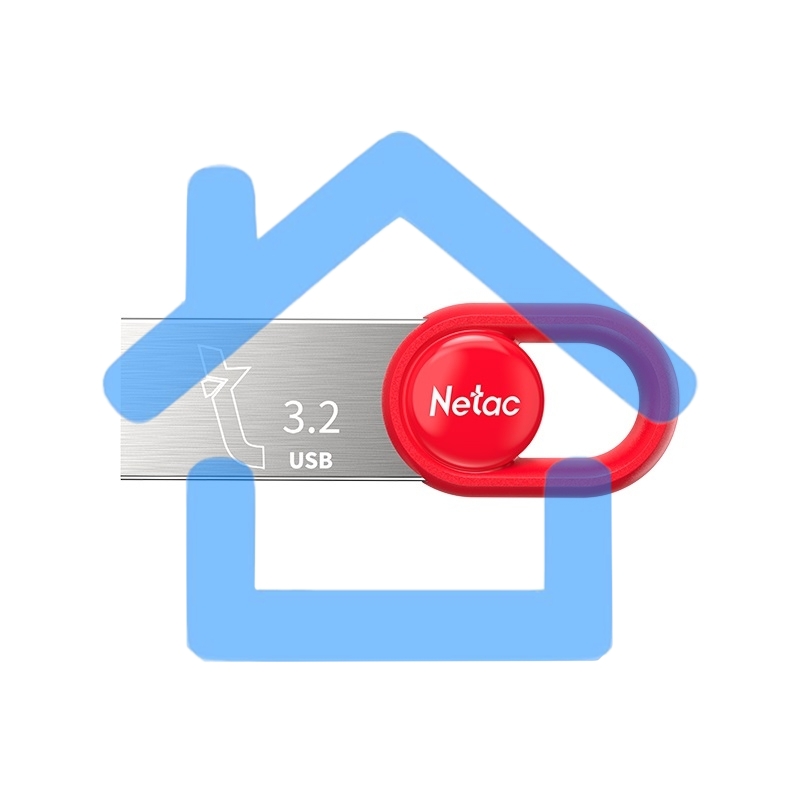 Флешка USB R/W Netac UM2 64Gb <NT03UM2N-064G-32RE>, USB3.0