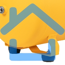 Компрессор воздушный прям. привод DCV1800/50, 1,8 кВт, 50 литров, 320 л/мин Denzel