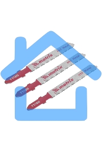 Полотна для электролобзика Matrix по металлу, 3 шт. T118G, 50 х 0,8мм, HSS