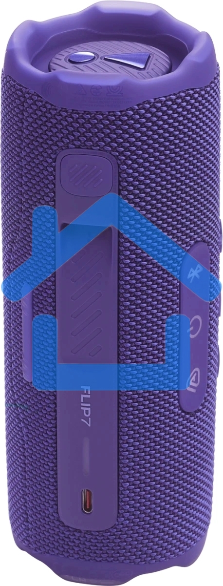 Колонка портативная JBL Flip 7 пурпурный 25W 1.0 BT 4800mAh (JBLFLIP7PUR)