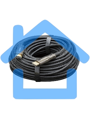 Активный оптический кабель Cablexpert HDMI, 50м, v2.0, 19M/19M, AOC Premium Series, позол.разъемы, экран, коробка