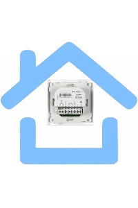 Терморегулятор программируемый Rexant RX-527H, белый, совместим с Legrand серии Valena