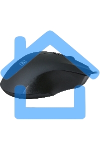 Мышь проводная Defender MM-310 черный, 1000 dpi, USB, кнопки - 3