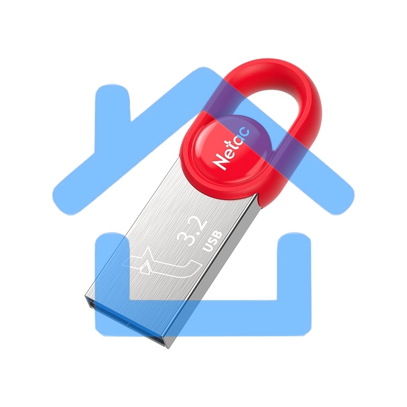 Флешка USB R/W Netac UM2 64Gb <NT03UM2N-064G-32RE>, USB3.0