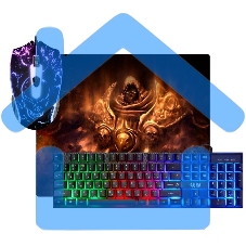 Комплект клавиатура + мышка +PAD Defender AURA  MKP-117 RU