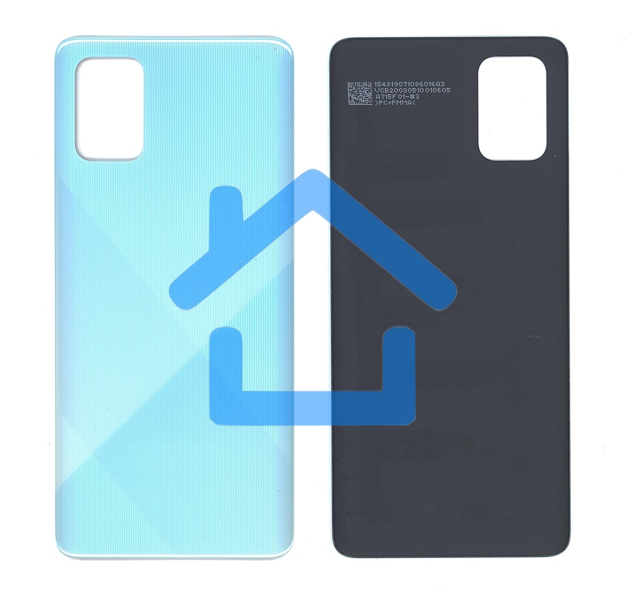 Задняя крышка для Samsung A715F Galaxy A71 (2019) синяя