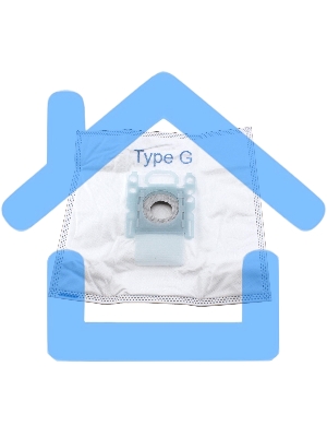 Мешок для Bosch и SIEMENS BSG7 BSGL3126 BSG6 10 шт