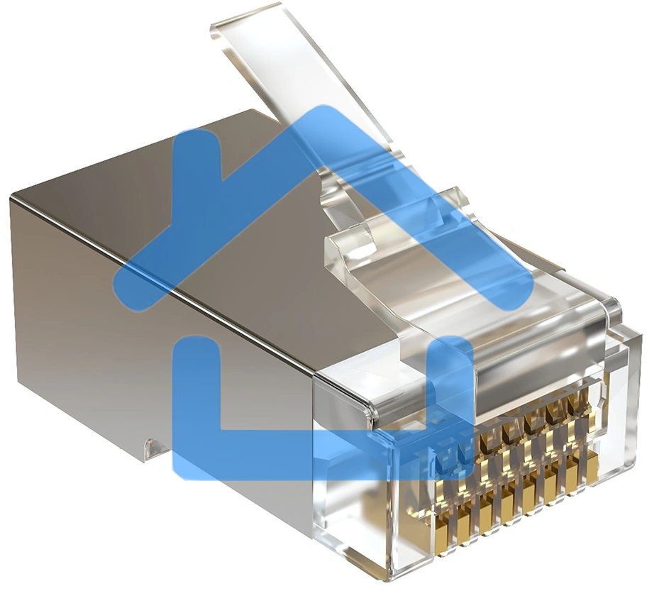 Коннектор Sysmatrix PLUG 8P8C5ES.UWRJ45 кат.5E STP прозрачный (упак.:100шт)