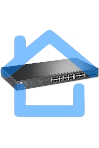 Коммутатор TP-Link TL-SG2428P JetStream гигабитный Smart коммутатор на 24 порта PoE+ и 4 SFP-слота SMB