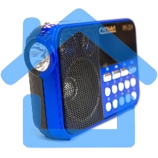 Радиоприемник Сигнал РП-224, бат. 3*АА (не в компл.), 220V, акб 400мА/ч, USB, SD, дисплей, фонарик