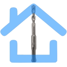 Бур по бетону Rexant 8х110 мм крестовая пластина SDS PLUS