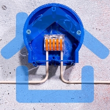 Универсальная клемма 5-проводная, прозрачная (0,08-2,5/4 мм²) (40 шт./уп.) Rexant