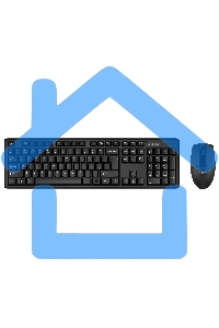 Комплект клавиатура + мышь A4Tech 3330N клав:черный мышь:черный USB беспроводная Multimedia