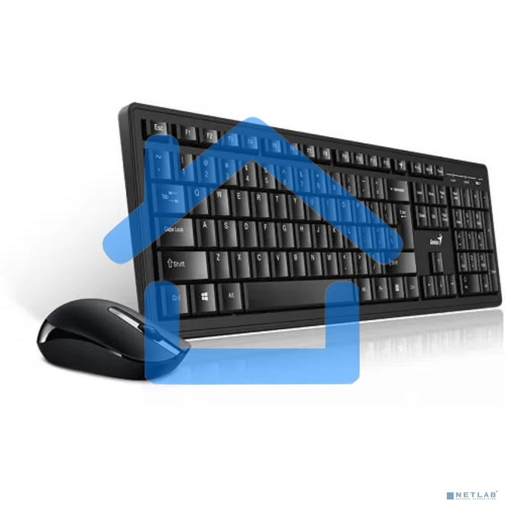 Комплект (клавиатура+мышь) Genius keyboard+mouse Smart KM-8200, Dual Color, RU, 2.4GHZ