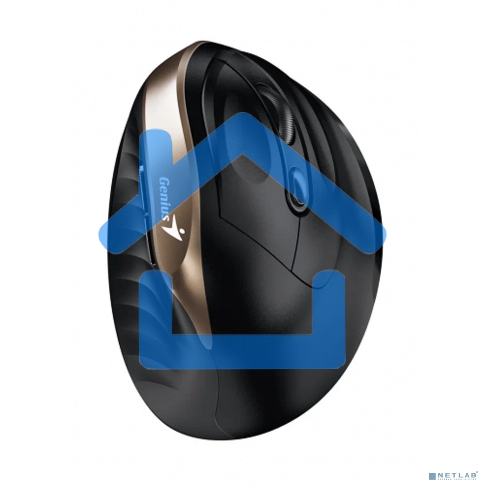 Мышь беспроводная Genius Ergo 8250S черный, 1600 dpi, радиоканал, USB, кнопки - 6