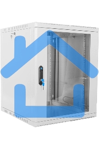Шкаф ЦМО телекоммуникационный настенный сварной 15U (600 500) съемные стенки, дверь стекло