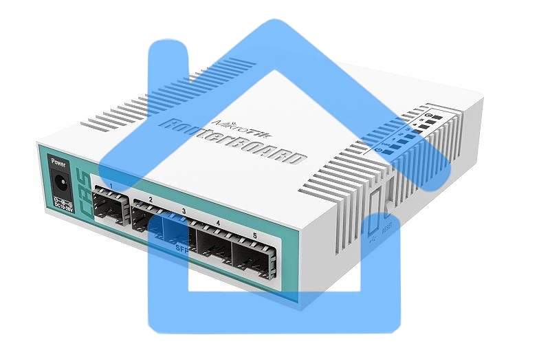 Маршрутизатор 5PORT SFP CRS106-1C-5S MIKROTIK