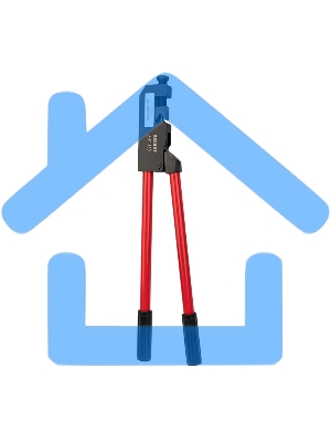 Пресс механический универсальный Rexant ZHT-150 для клиновидной опрессовки наконечников 10-120 мм²