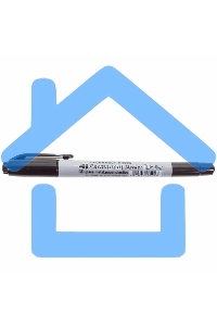 Маркер перманентный двухсторонний Crown 