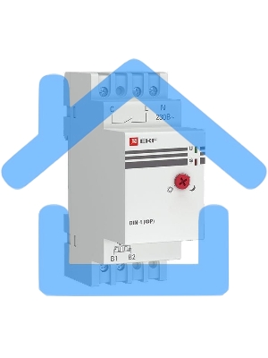 Фотореле с выносным датчиком DIN-1 (ФР) 2-100Лк 25А (3000Вт) EKF fr-din-1-25
