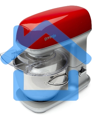 Кухонная машина Gorenje MMC1000RLR планетар.вращ. 1000Вт красный