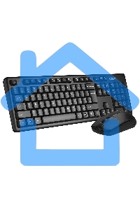 Комплект клавиатура + мышь A4Tech 3330N клав:черный мышь:черный USB беспроводная Multimedia