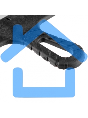 Шпатель Sparta фасадный из нержавеющей стали, 150 мм, пластмассовая ручка 85149