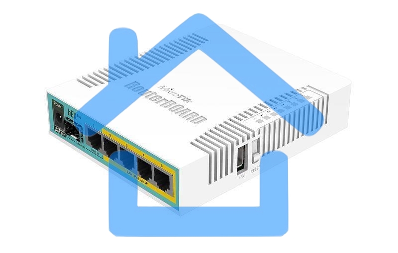 Маршрутизатор 10/100/1000M 5PORT HEX POE RB960PGS MIKROTIK