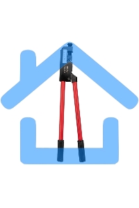 Пресс механический универсальный Rexant ZHT-150 для клиновидной опрессовки наконечников 10-120 мм²