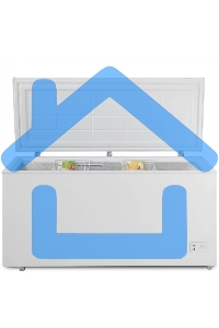 Морозильный ларь Бирюса Б-455KX белый, 420л