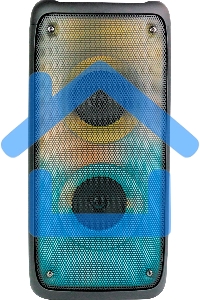 Минисистема Hyundai H-MC1230 черный 40Вт FM USB BT micro SD