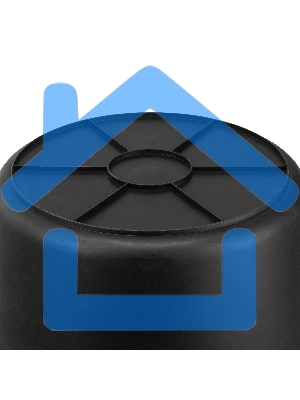 Ведро СИБРТЕХ 81435 строительное пластмассовое 20 л