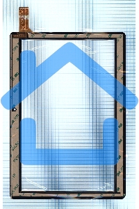 Сенсорное стекло (тачскрин) DEXP Ursus P510 4G, черное