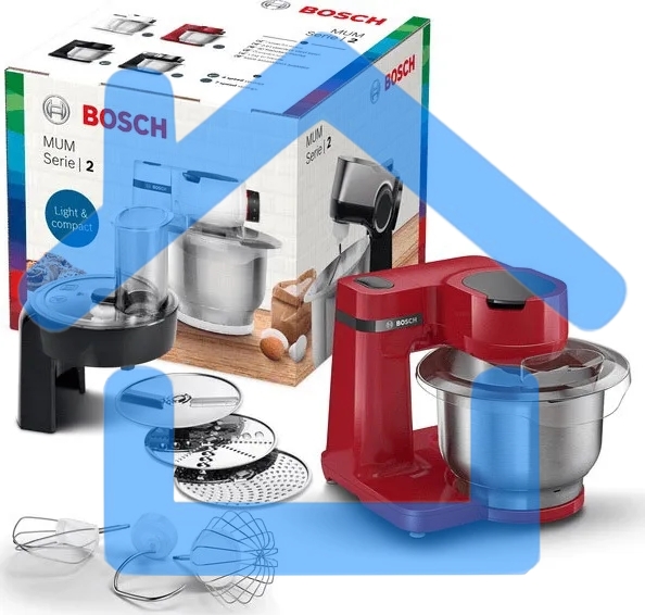 Кухонный комбайн Bosch MUMS2ER01 700Вт красный