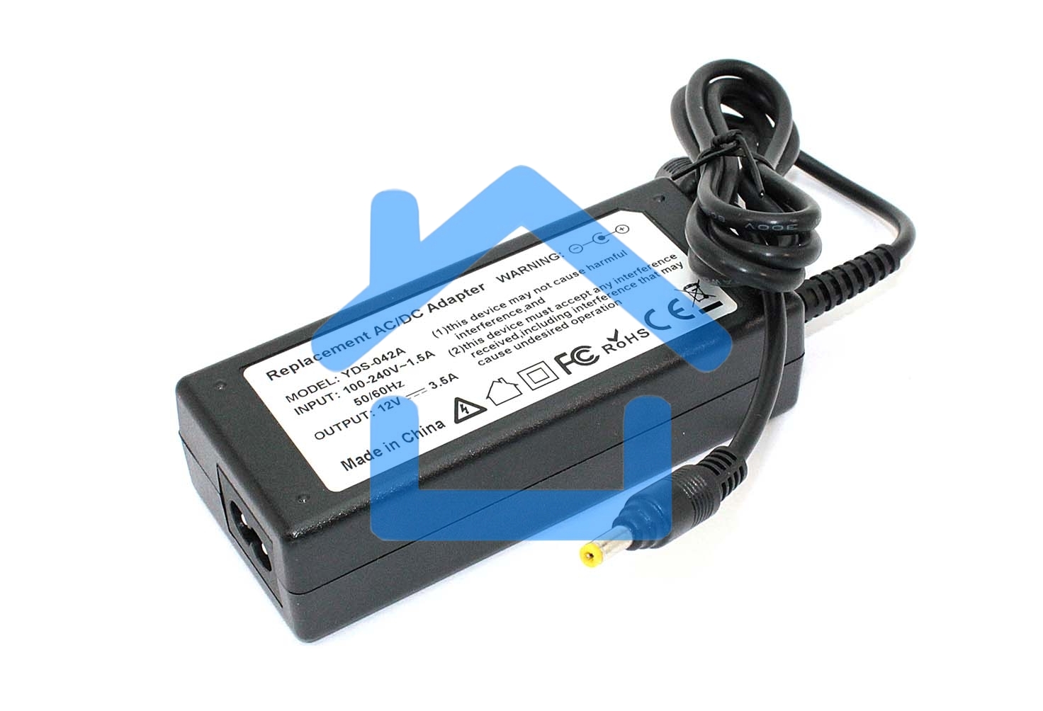 Блок питания для монитора и телевизора LCD 12V 3.5A 4.0x1.7mm OEM