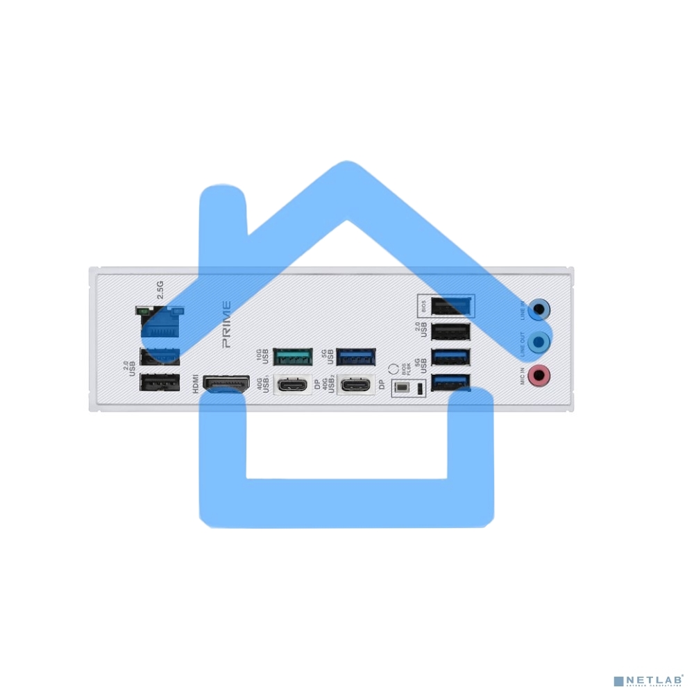 Материнская плата ASUS PRIME X870-P, AM5, AMD X870, 4xDDR5, 2xSATA, 4xM.2, 1xPCIe 5.0 x16, 2xPCIe 4.0 x1, 1xHDMI, 2xUSB-C, 1x 2.5Gb LAN, 4xUSB-A 3.2 Gen 1, 1xUSB-A 3.2 Gen 2, 4xUSB-A 2.0, 3x3.5 мм, 7.1, ATX
