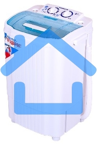Стиральная машина Renova WS-30ЕT белый, загрузка вертикальная3 кг, без отжима, класс: А+