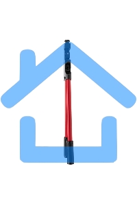 Пресс механический универсальный Rexant ZHT-150 для клиновидной опрессовки наконечников 10-120 мм²