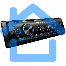 Автомагнитола Pioneer MVH-S325BT 1DIN 4x50Вт