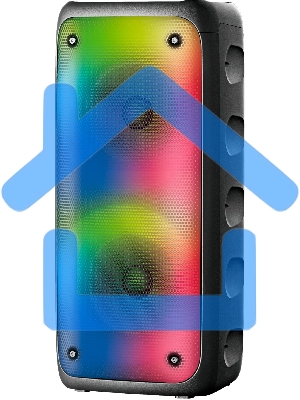 Минисистема Hyundai H-MC1230 черный 40Вт FM USB BT micro SD