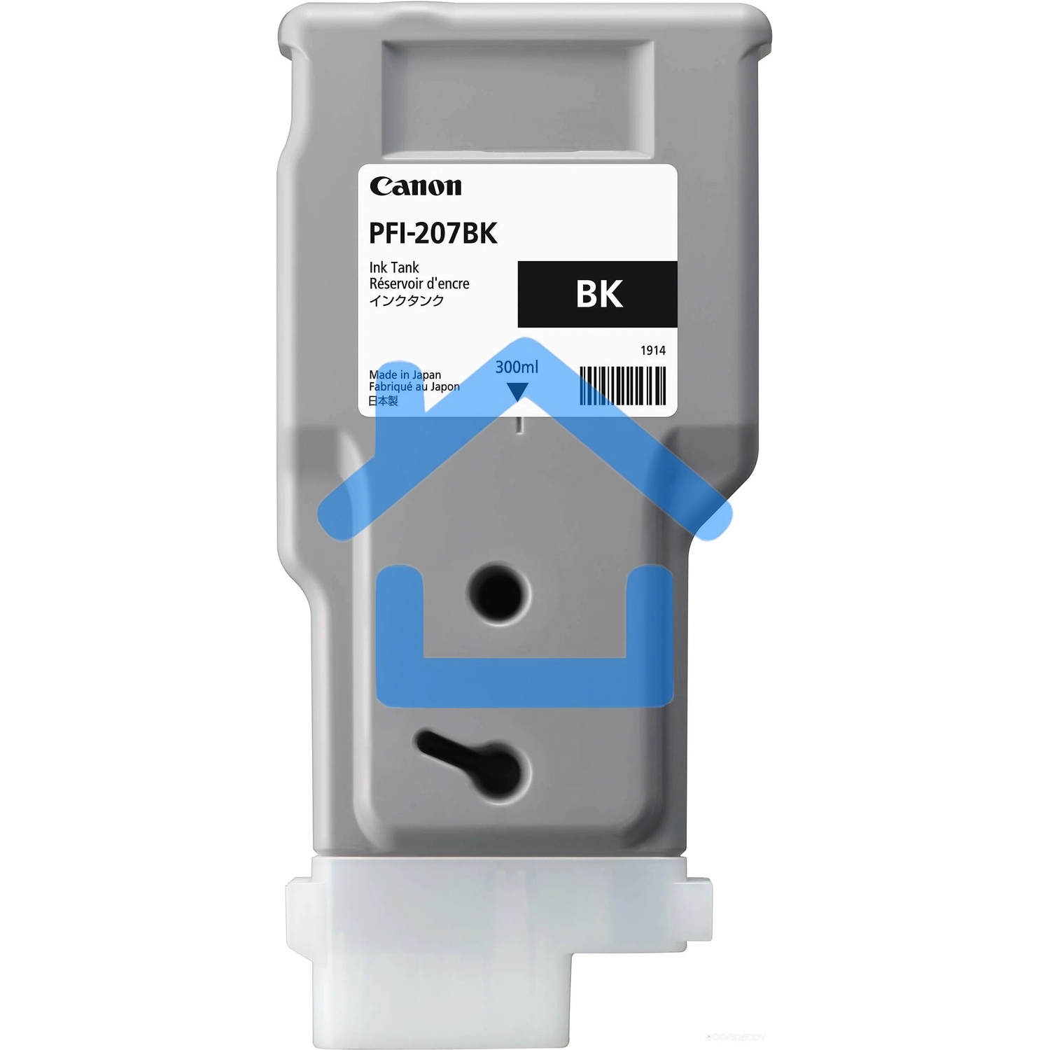 Картридж струйный Canon PFI-207 BK (8789B001) черный (300 мл) для Canon imagePROGRAPH iPF680, 685, 780, 785