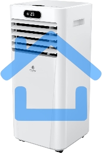 Мобильный кондиционер Royal Clima RM-TS17CH-E 5800 BTU, 17 м², 52 дБ, охлаждение, осушение, белый