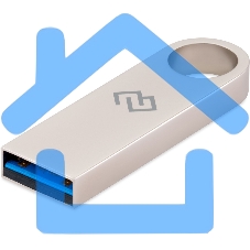 Флешка USB Digma DRIVE3 (DGFUL256A30SR), 256 Gb, USB 3.0, R/W 120/50, серебристый