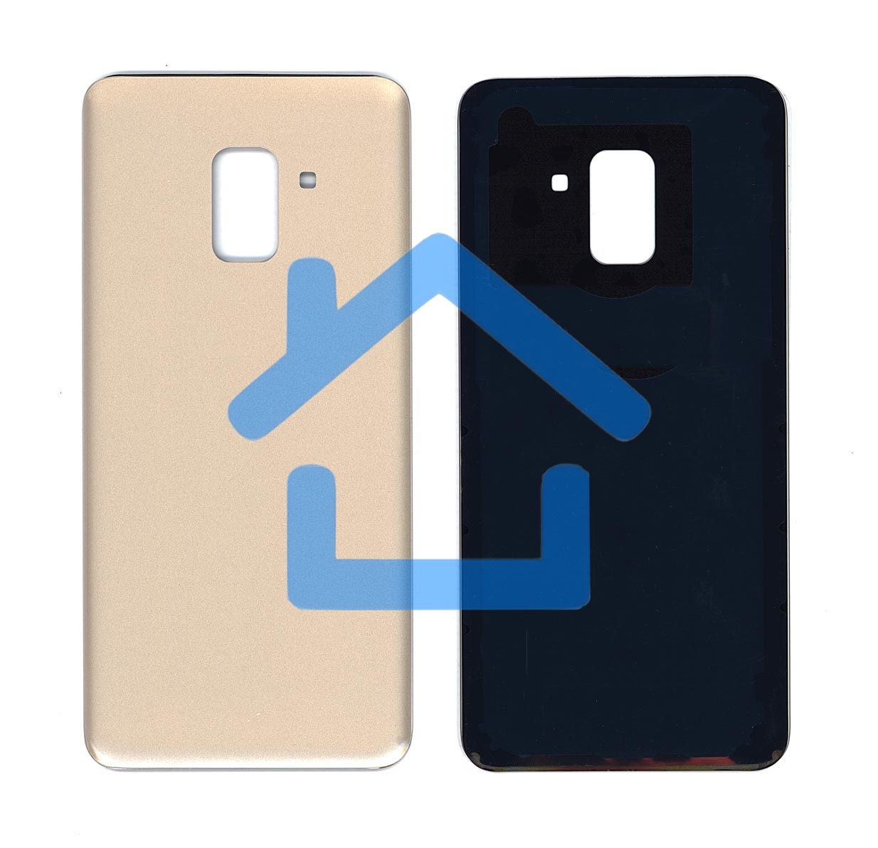 Задняя крышка для Samsung Galaxy A8 (2018) SM-A530F золотая
