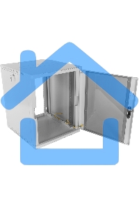 Шкаф ЦМО телекоммуникационный настенный сварной 15U (600 500) съемные стенки, дверь стекло