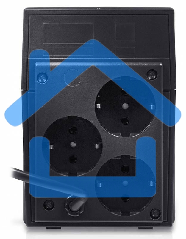 Источник бесперебойного питания Powercom Raptor RPT-800A EURO 480Вт 800ВА черный