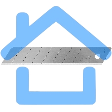 Лезвие OLFA (OL-LB-10B) сегментированное, 18х100х0,5мм, 10шт